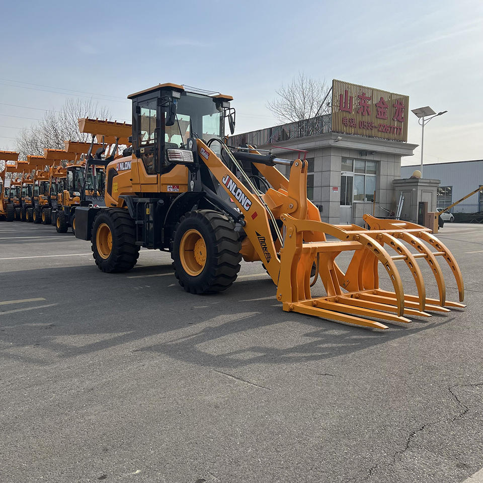 Mesin pemuat beroda kompak 2 ton baru dengan pemuat depan mini - Main product photo