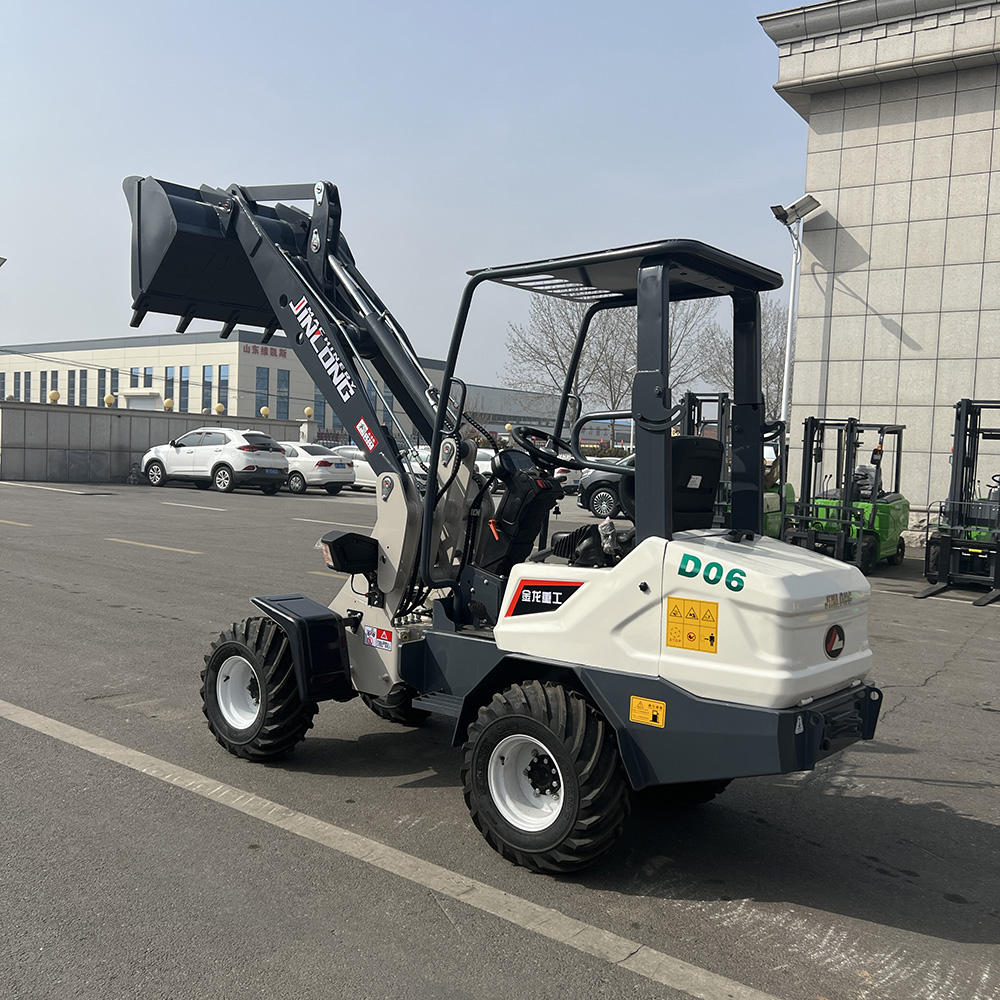 2 Ton Mini Elektrikli Kazıcı Yükleyici (Ön Yükleyici + Arka Ekskavatör) - image 2