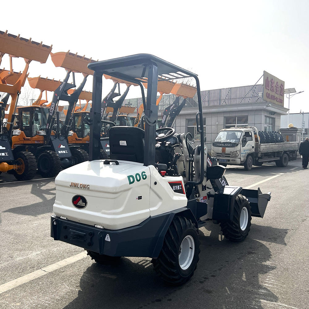 2 Ton Mini Elektrikli Kazıcı Yükleyici (Ön Yükleyici + Arka Ekskavatör) - image 6