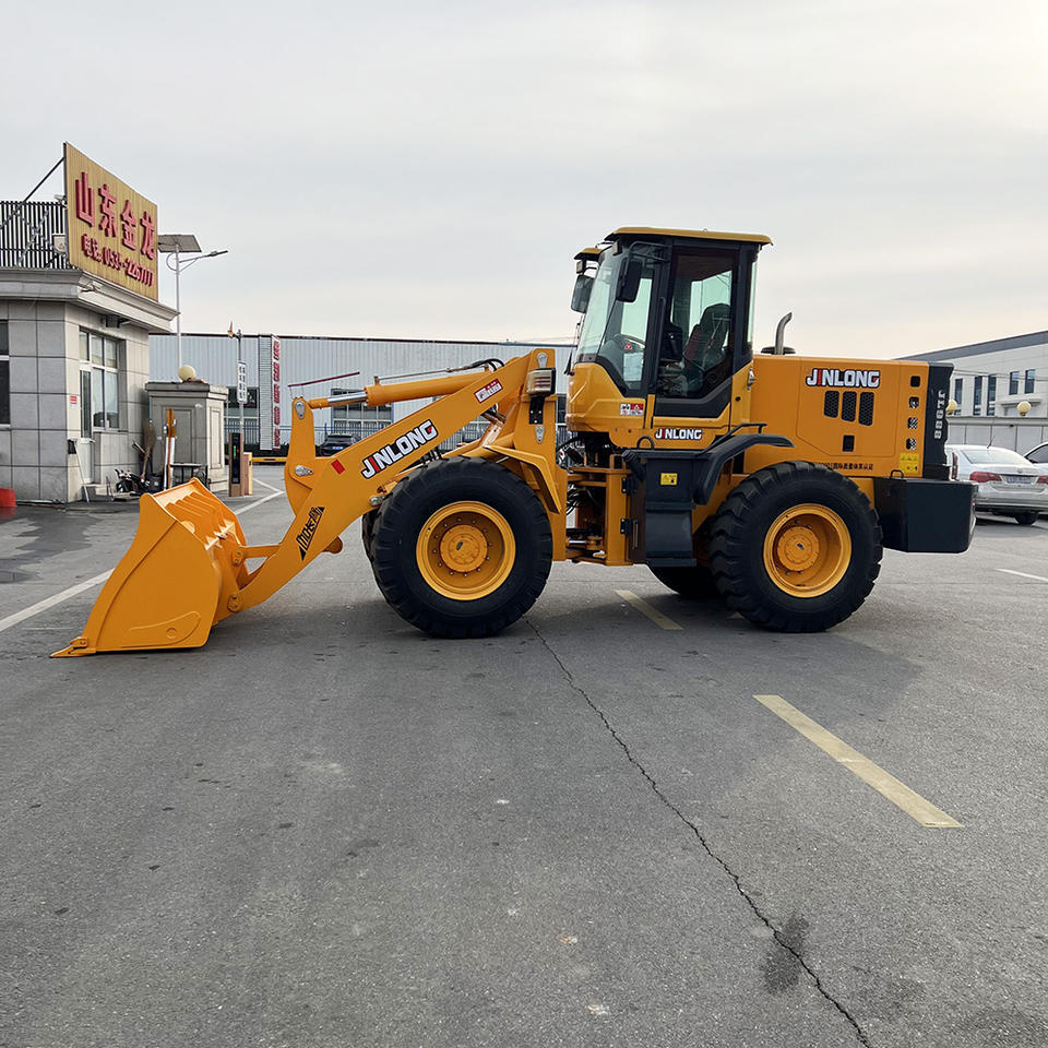 Cheap 2 Ton Wheeled Front Boom Articulated Bucket Soil Loading Grain Snow Pushing Large Bucket for Construction Tractor Loader - Detail view 2