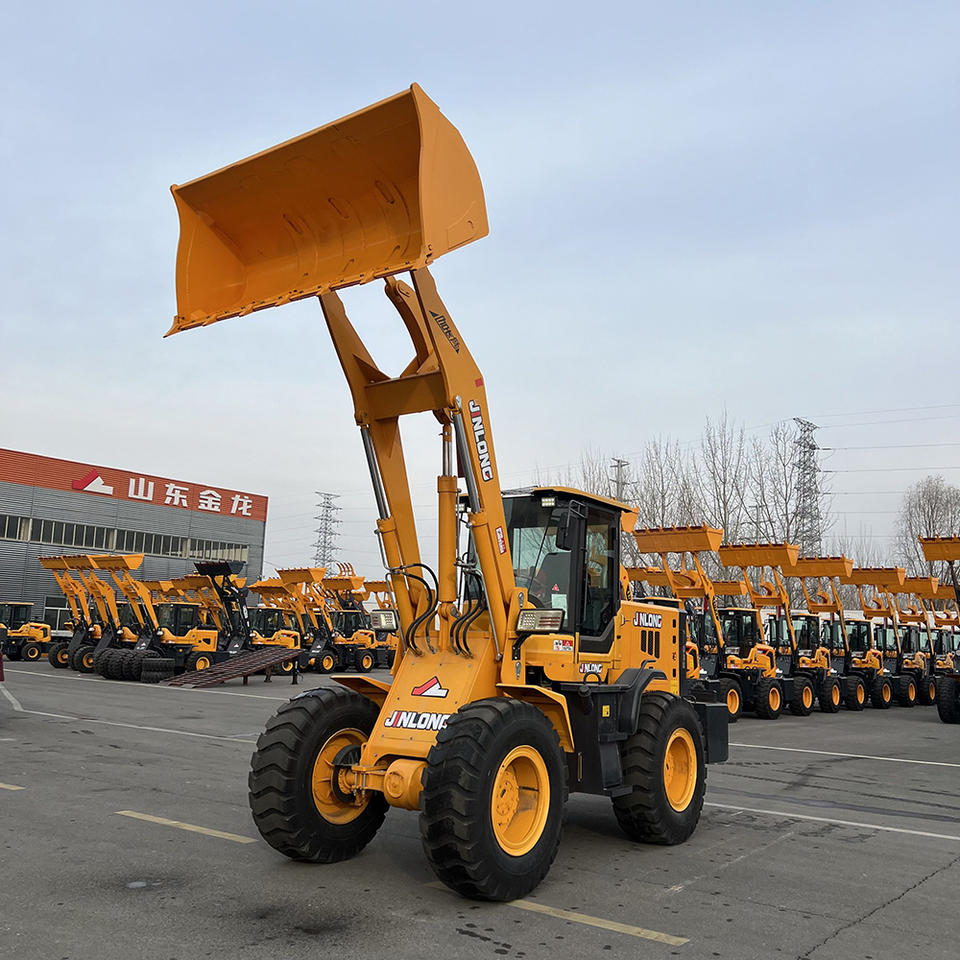 Cheap 2 Ton Wheeled Front Boom Articulated Bucket Soil Loading Grain Snow Pushing Large Bucket for Construction Tractor Loader - Main product photo
