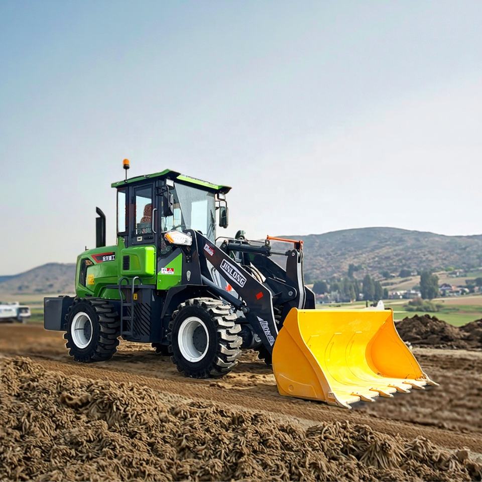 CE Sertifikalı 2000 kg Elektrikli Ön Yükleyici ve Kazıcı