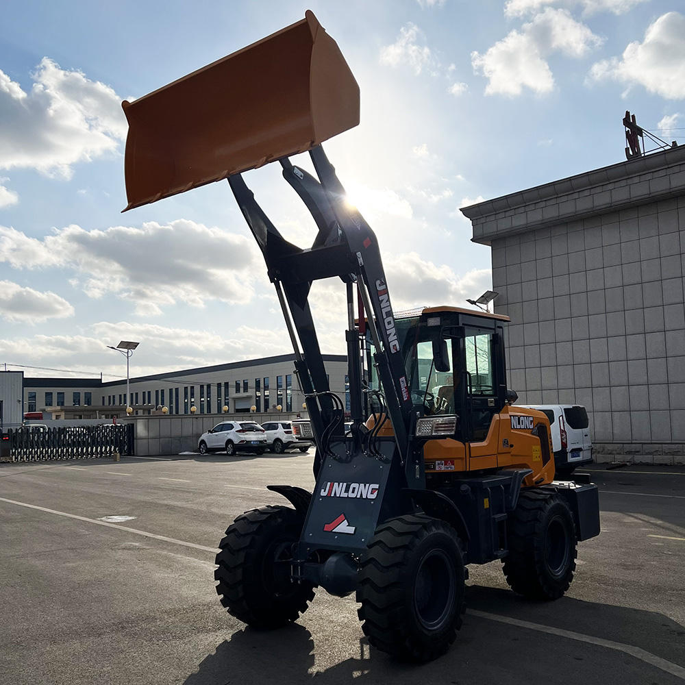2.5TON 4x4 Ağır İş Hidrolik Mini Tekerlekli Yükleyici Ön Yükleyici Kompakt Dizel... - Detay görünümü 3