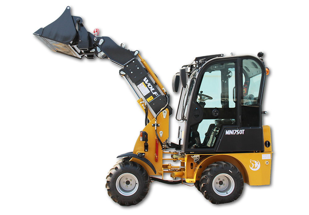 Articulated Boom Front-End Loader with 1.8 Ton Mini Excavator - Detail view 1