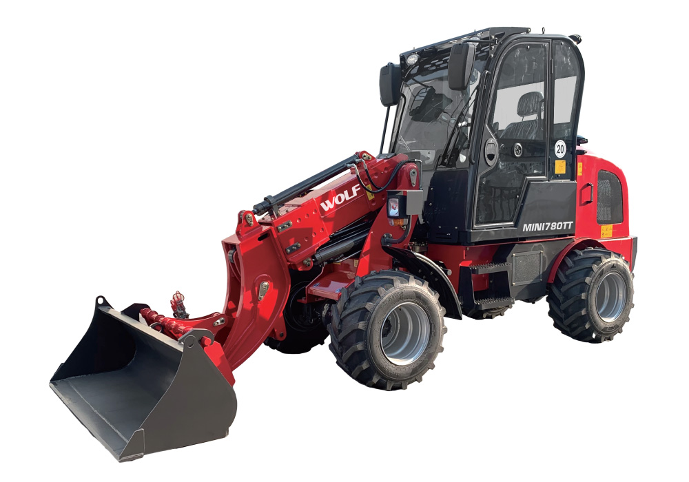 Articulated Boom Front-End Loader with 1.8 Ton Mini Excavator - Detail view 3