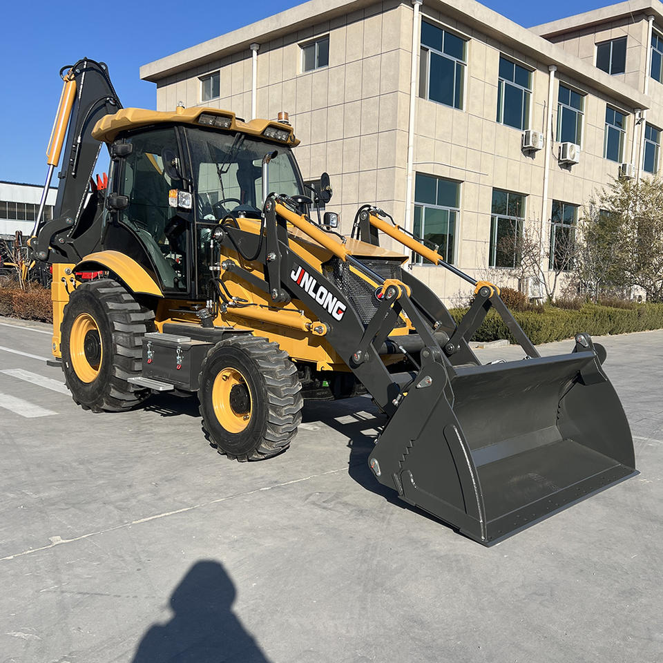 Mini Backhoe Loader Tractor with Euro V Engine - Detail view 1