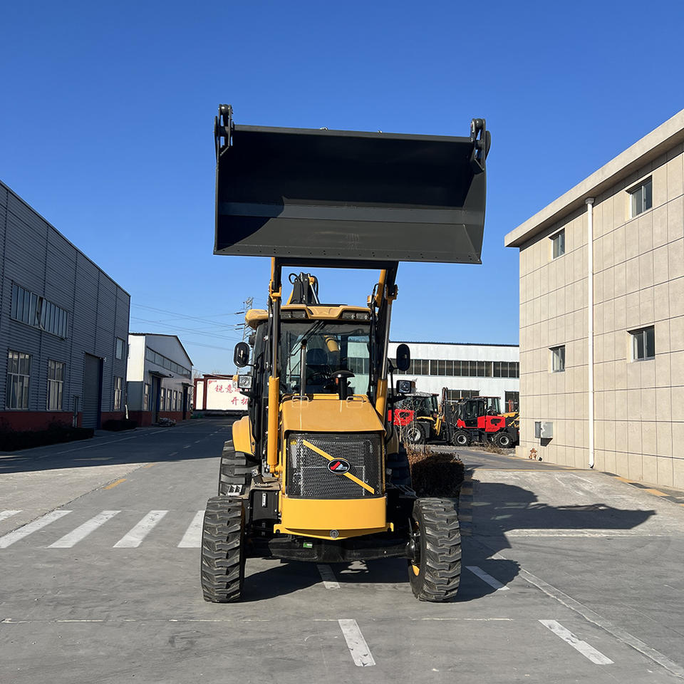 Mini Backhoe Loader Tractor with Euro V Engine - Detail view 4