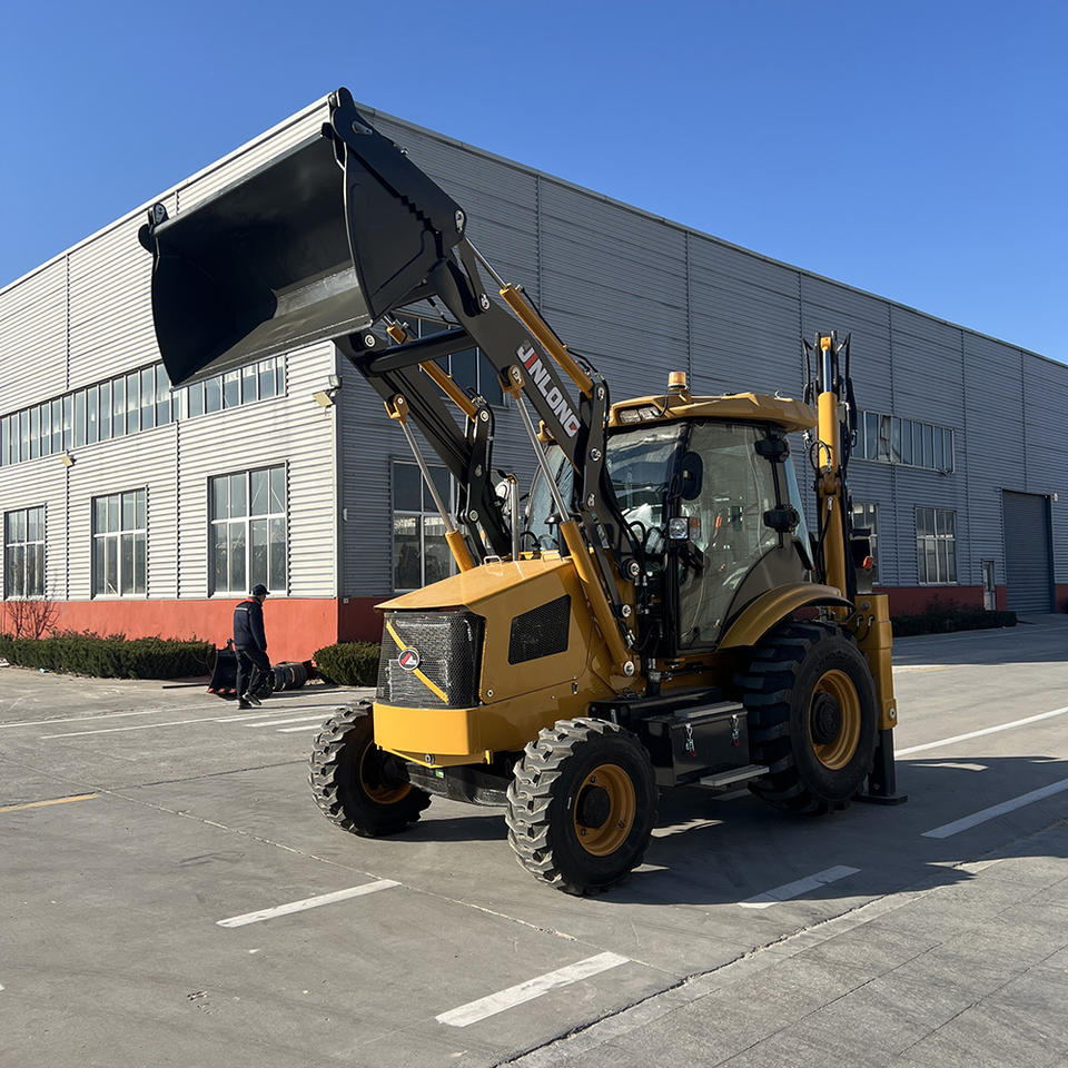 Mini Backhoe Loader Tractor with Euro V Engine - Main product photo