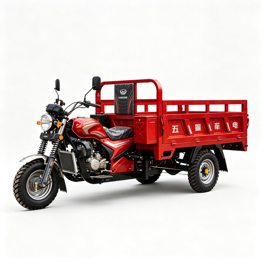 Best Selling Motorized Diesel Tricycle with Cargo Box for Industrial Transport - Main product photo