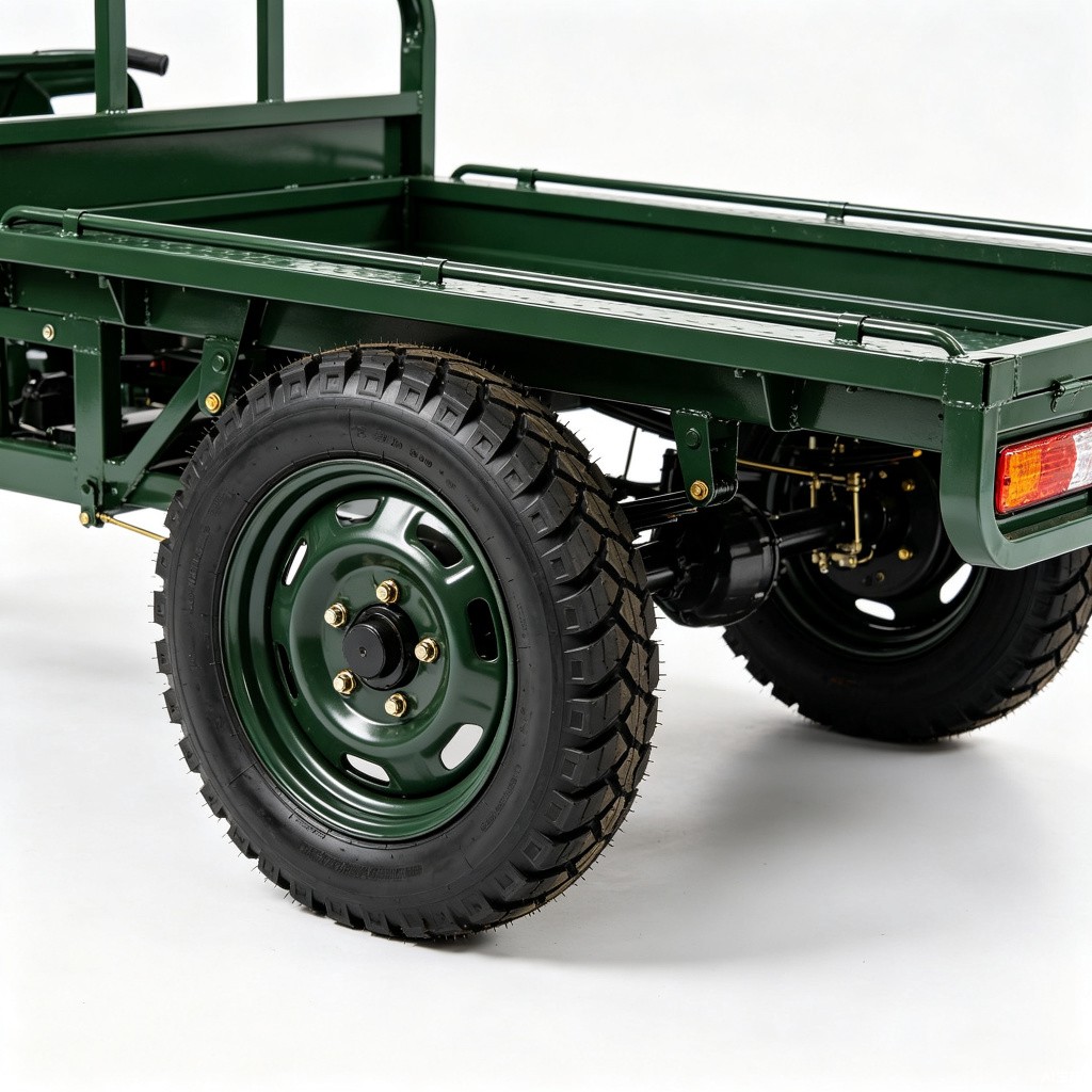 Factory Wholesale Big Tricycles 3 Wheel Heavy Duty Cargo Transport - Detail view 2
