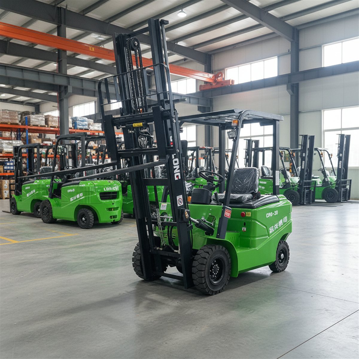 Cheap Electric Forklift Truck 2 Ton 3 Ton Economic Model for Warehouse - Detail view 4