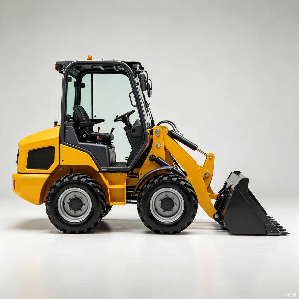 المدينة تستخدم الجرافة ذات العجلات مع نظام التحكم في المحرك PLC - Main product photo
