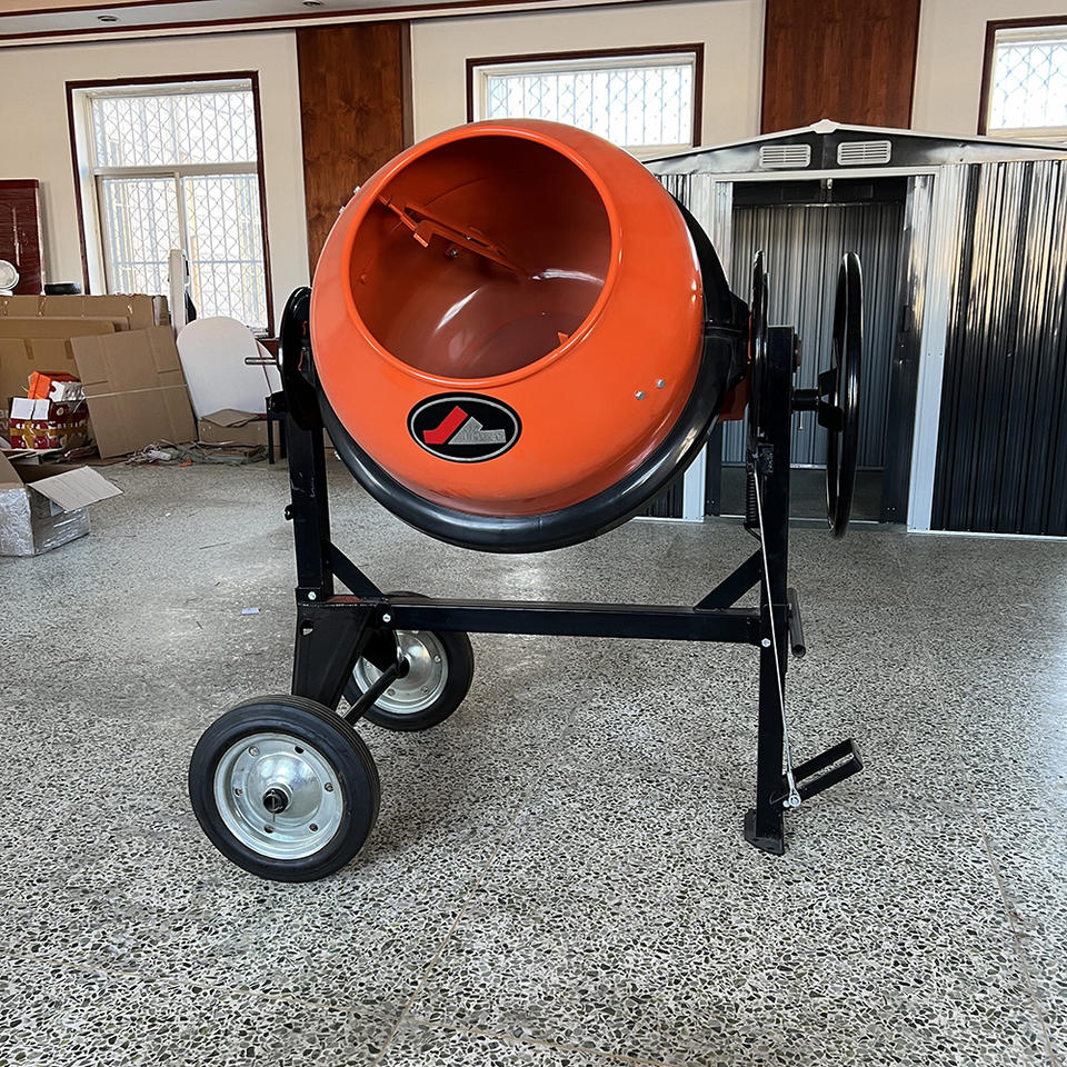 خلاطة خرسانة كهربائية محمولة 550W - أسطوانة 140L عالية الكفاءة - Main product photo