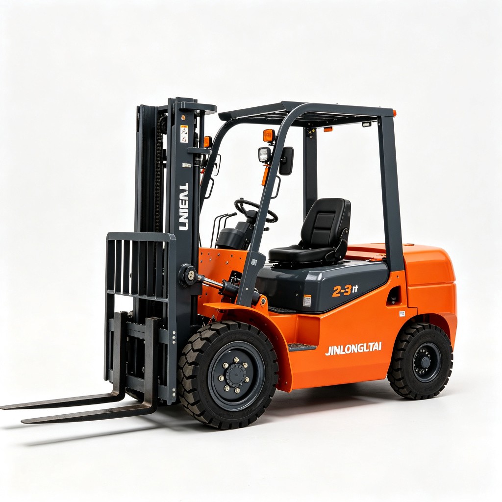 New Brand Forklift Tipe Penyeimbang 2 Ton 3 Ton Diesel Listrik Option - Main product photo