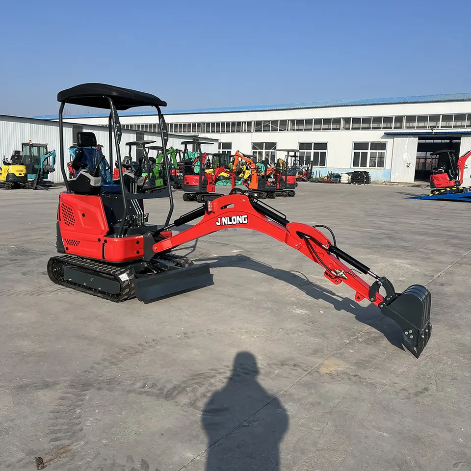 China Crawler Mini Hydraulic Excavator CE Certified - Detail view 3