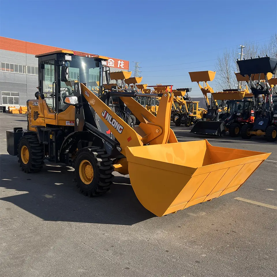 Four-Wheel Drive All-Terrain CVT Diesel Wheel Loader 92KW - Main product photo