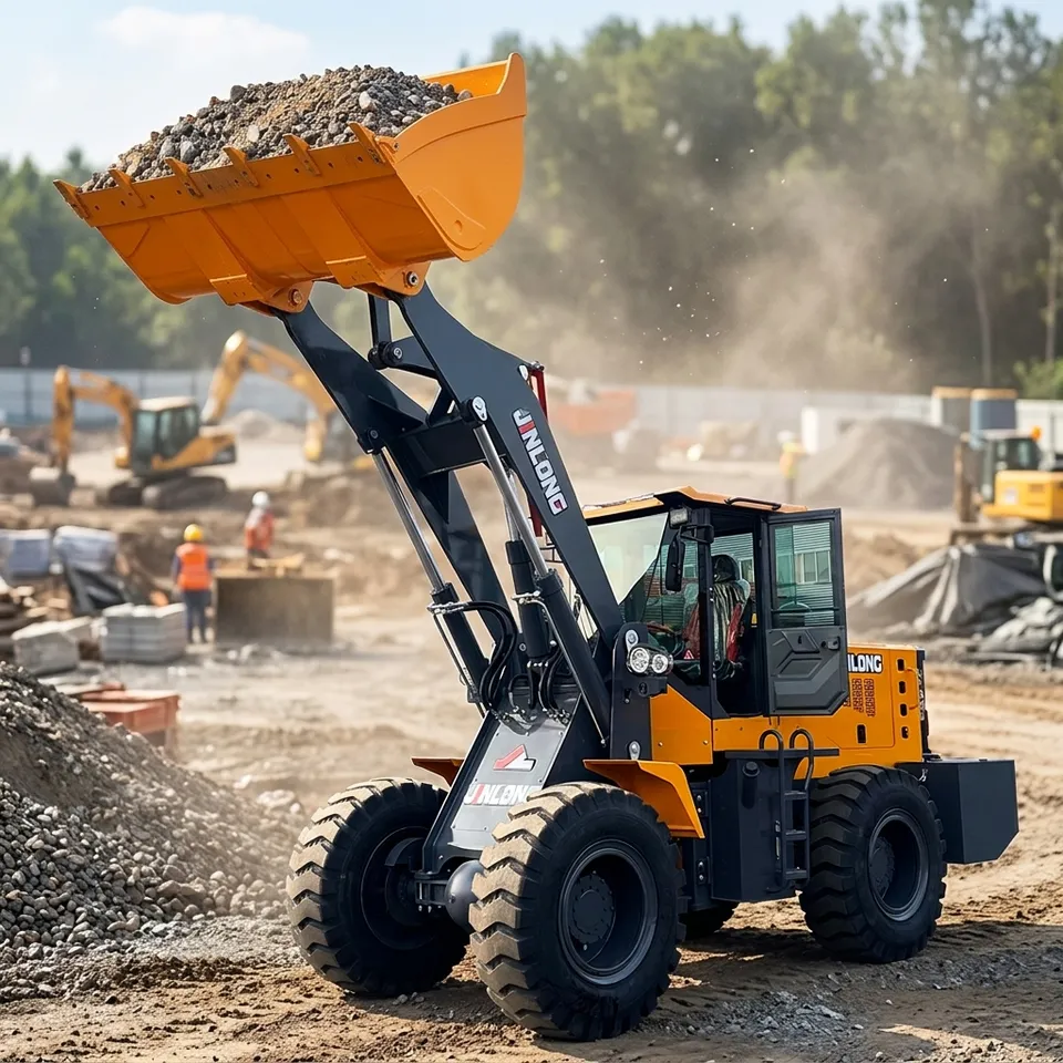 Best Selling Diesel 4x4 Wheel Drive Front Loader CE Certified - Main product photo