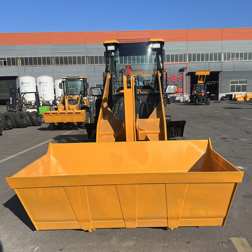 Cargador diesel para sitios de construcción domésticos Cargador de ruedas de cangilones grandes para transporte Carga Descarga Motor de granos de suelo de arena - Detail view 5