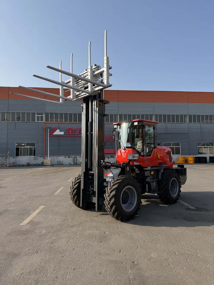 Diesel 4WD Rough Terrain Forklift 3-7 Ton CE ISO - Detail view 5
