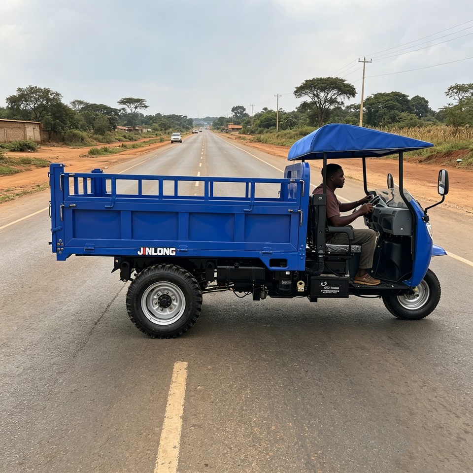 Bestselling Motorized Diesel Cargo Tricycle Low Failure Rate - Detail view 1