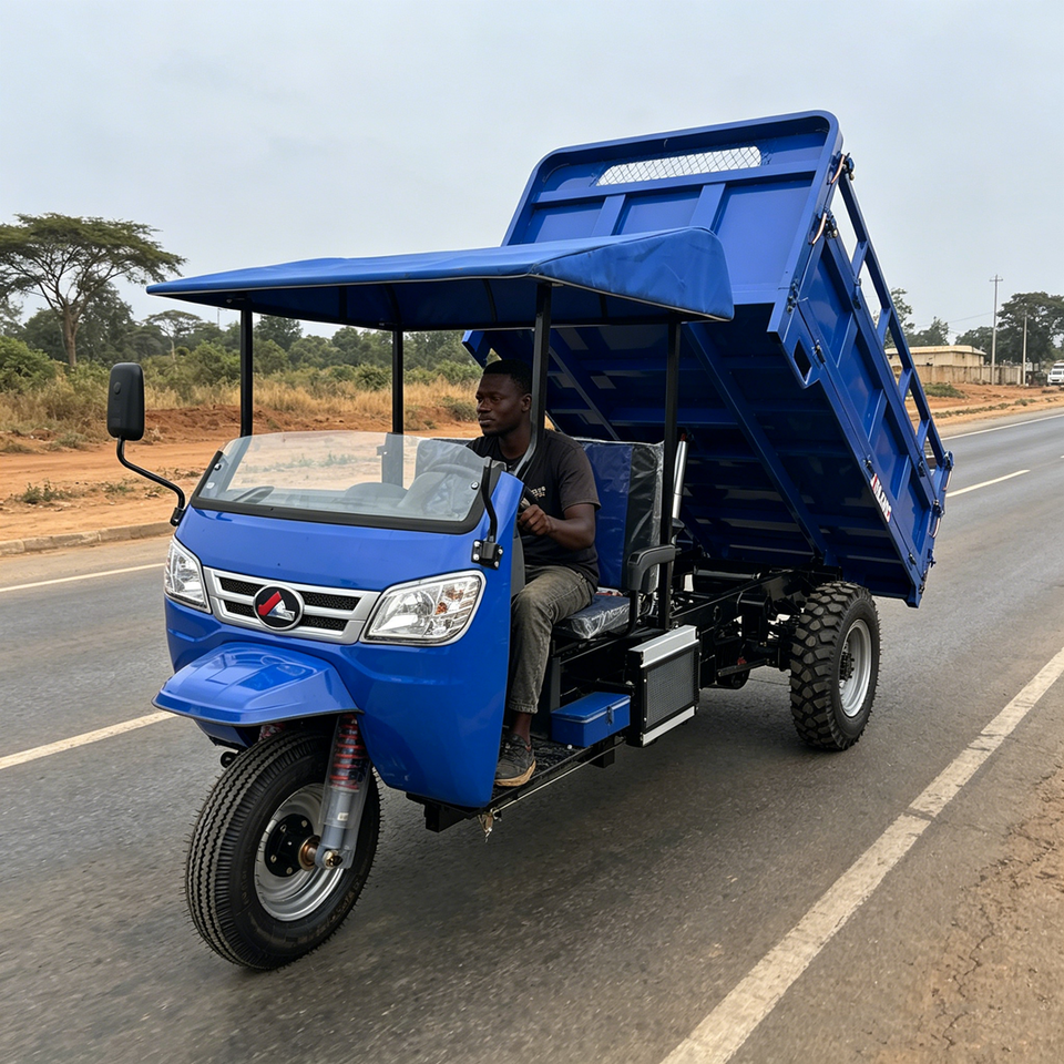 Bestselling Motorized Diesel Cargo Tricycle Low Failure Rate - Detail view 2