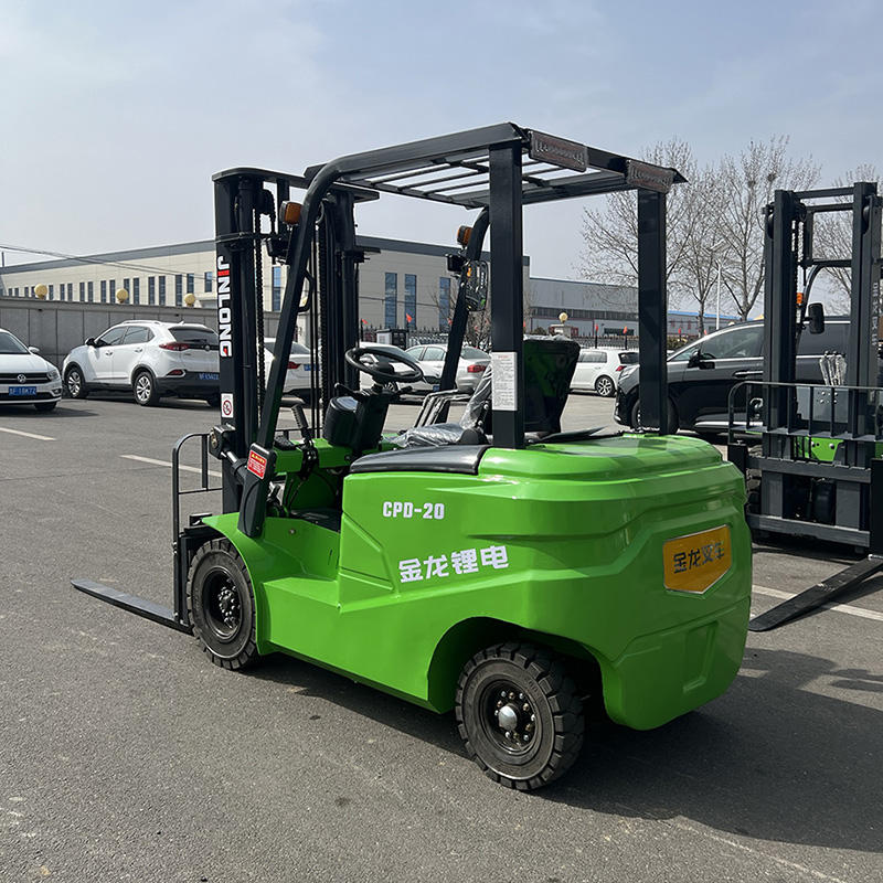 Electric Front Loader Forklift Log Grass - Detail view 4