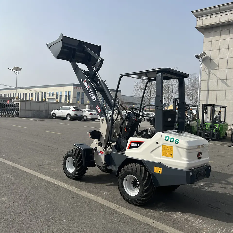 All-Terrain Off-Road Electric Skid-Steer Loader - Detail view 1