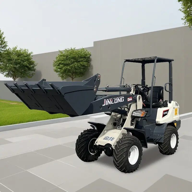 All-Terrain Off-Road Electric Skid-Steer Loader - Detail view 2