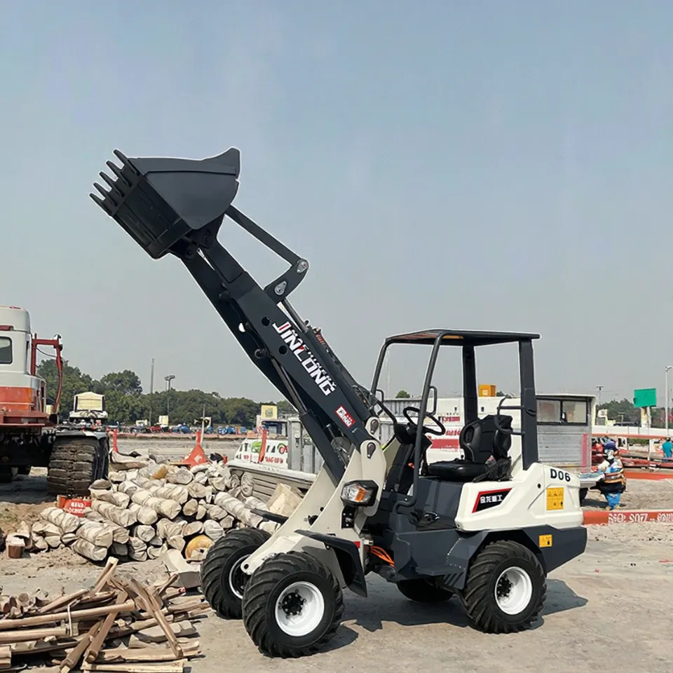 All-Terrain Off-Road Electric Skid-Steer Loader - Detail view 5