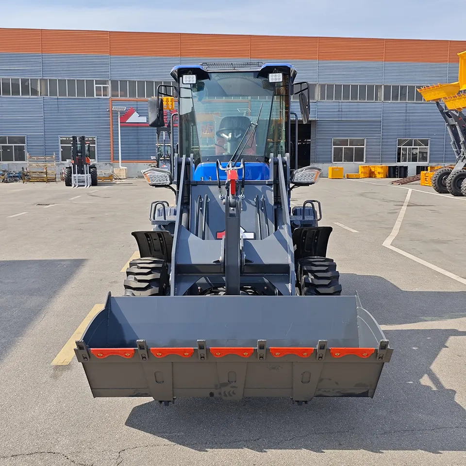 Lithium Battery Driven Front Boom Dumper Electric Wheel Loader - Detail view 2