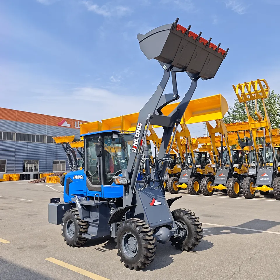 Lithium Battery Driven Front Boom Dumper Electric Wheel Loader - Detail view 3