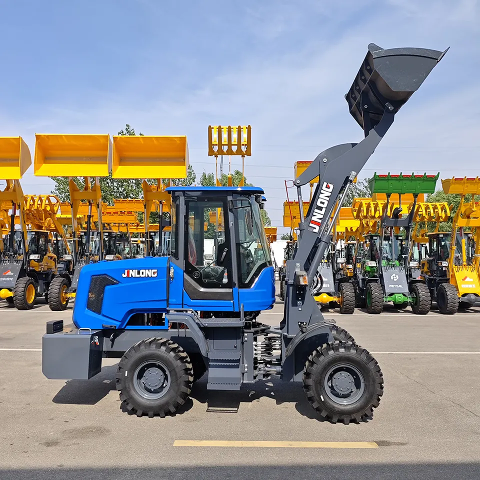 Lithium Battery Driven Front Boom Dumper Electric Wheel Loader - Detail view 4