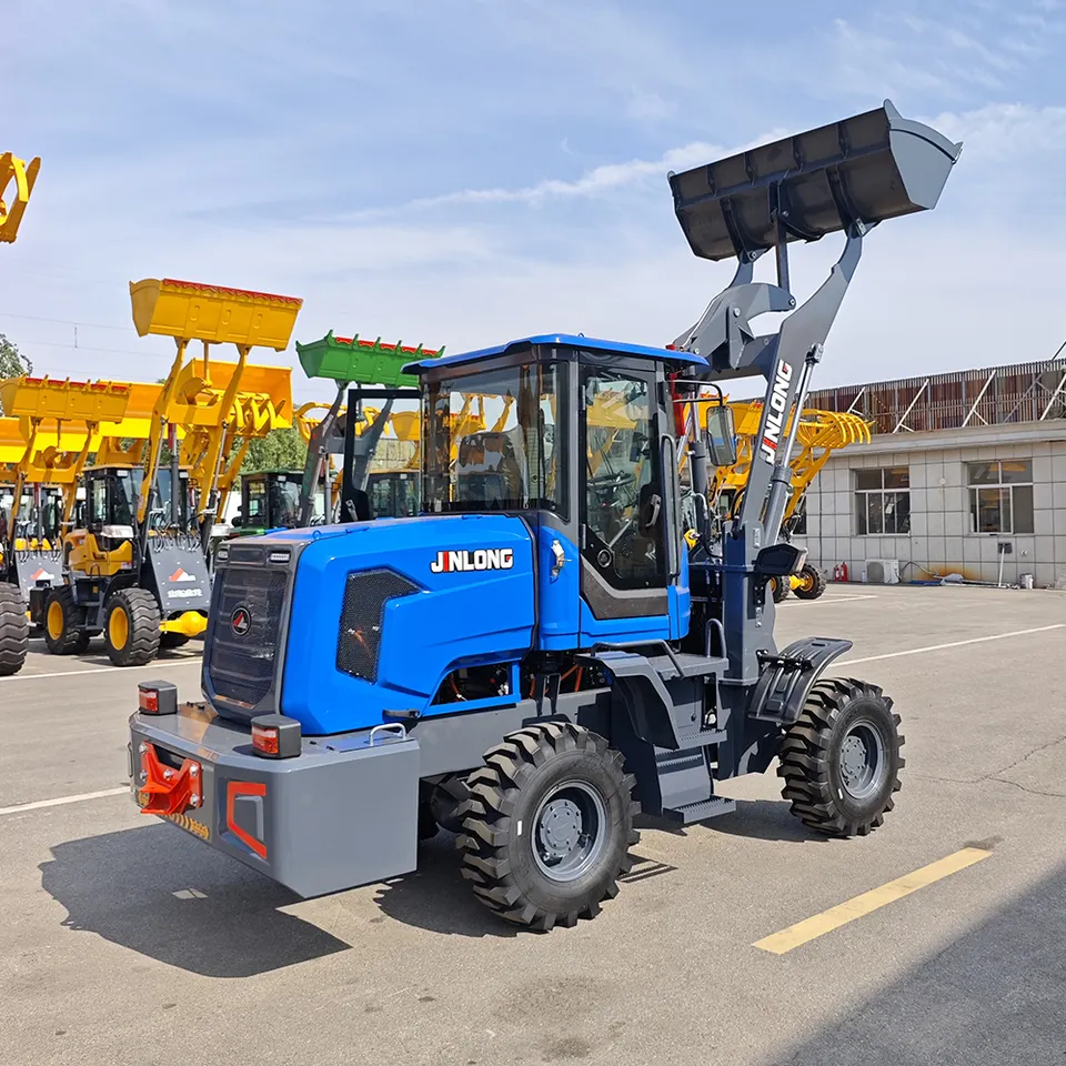 Lithium Battery Driven Front Boom Dumper Electric Wheel Loader - Detail view 5