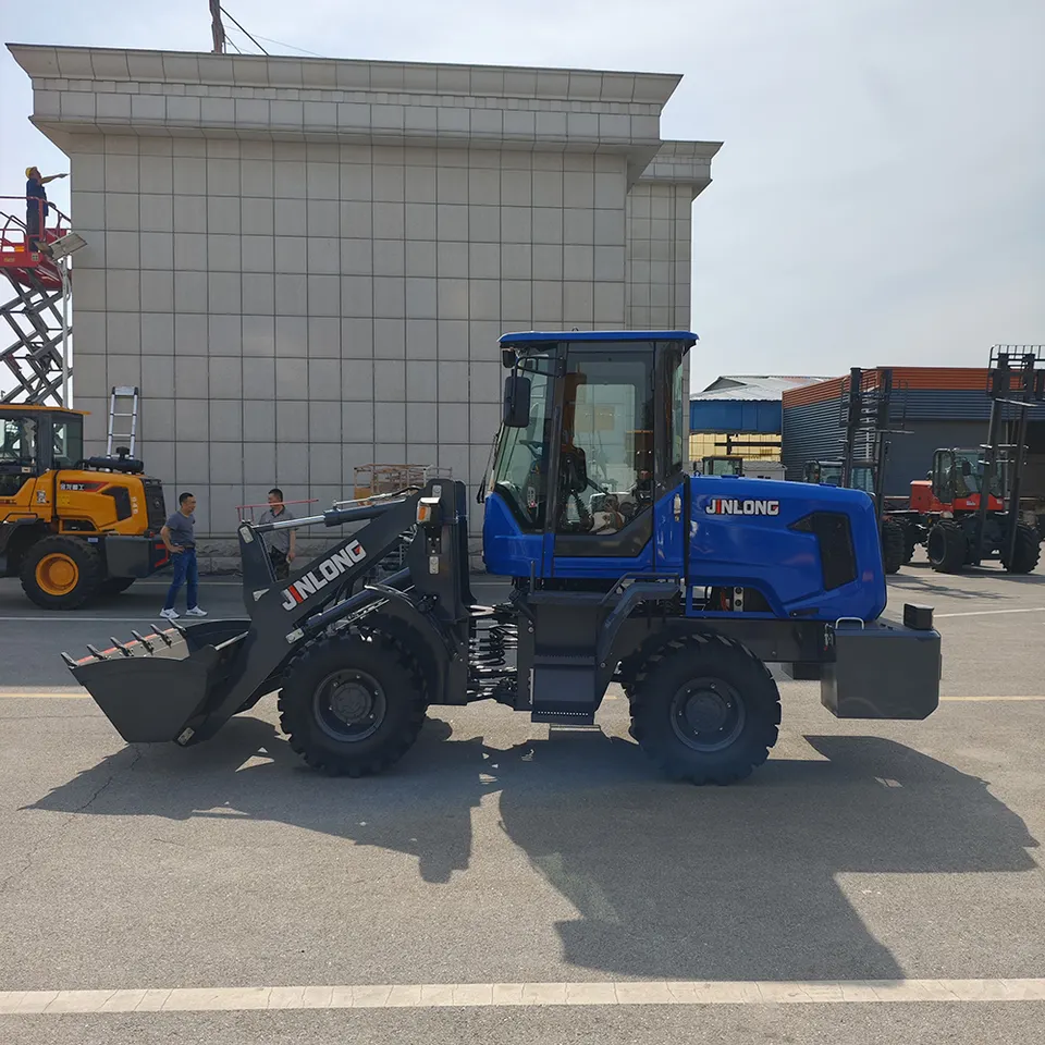 Lithium Battery Driven Front Boom Dumper Electric Wheel Loader - Main product photo