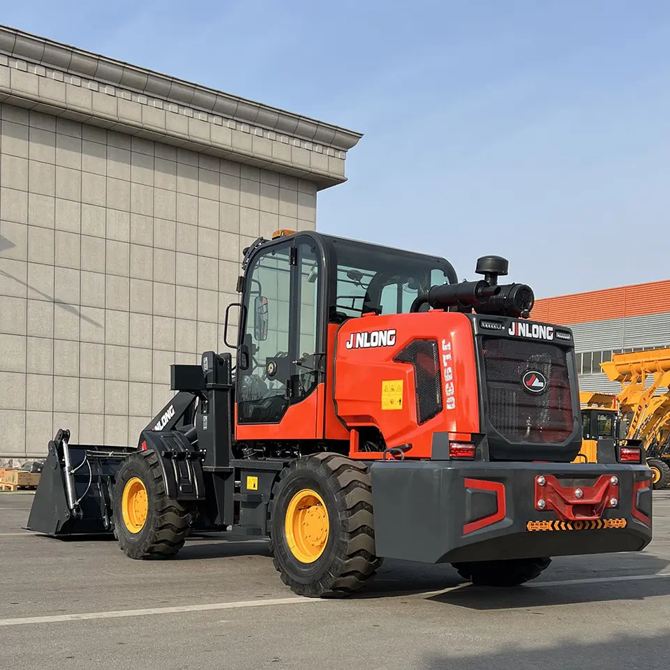 High-Capacity Compact Wheel Loader for Mining Earth Rock Work - Detail view 3
