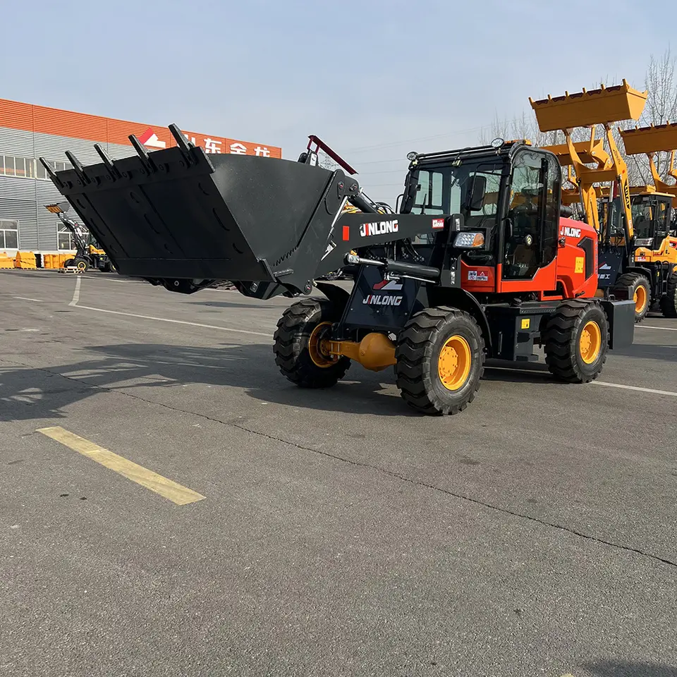 High-Capacity Compact Wheel Loader for Mining Earth Rock Work - Detail view 5