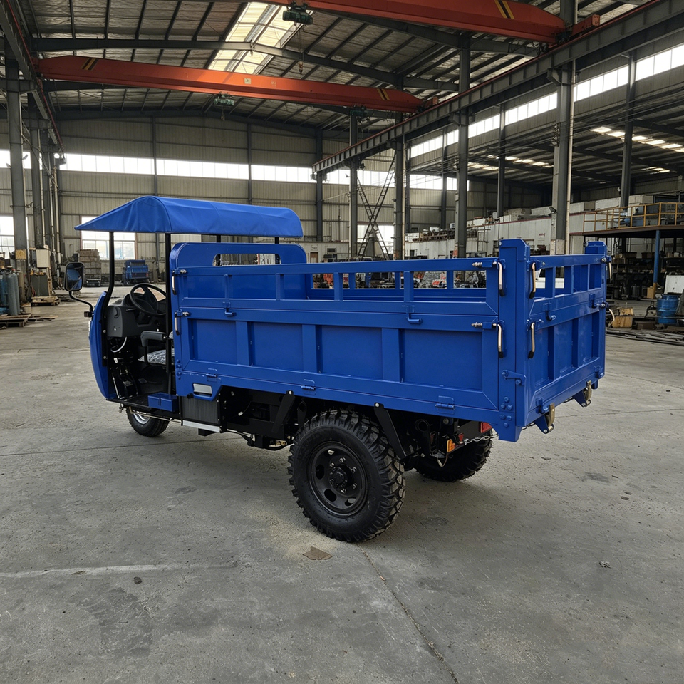 Hot Selling High Quality Diesel Engine Open Body Cargo Tricycle for Farm Use - Detail view 1