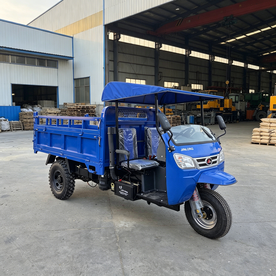 Hot Selling High Quality Diesel Engine Open Body Cargo Tricycle for Farm Use - Main product photo