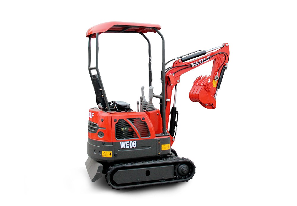 Miniexcavadora hidráulica sobre orugas con envío gratis - Main product photo