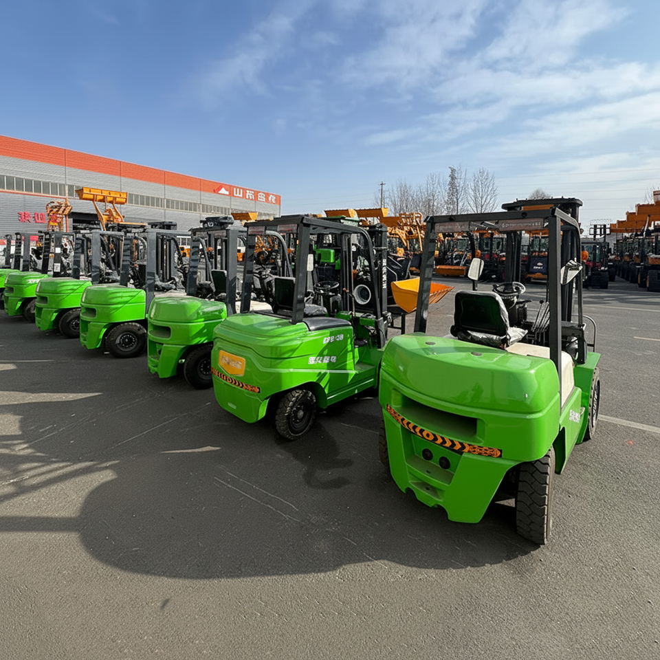 New Fast Delivery Lithium Battery 2/3/3.5 Ton Electric Forklift with Automatic Transmission for Warehouse Material Handling - Main product photo