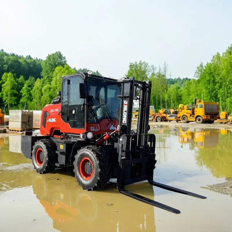 Diesel 4WD Forklift for Engineering Logistics Dock - Main product photo