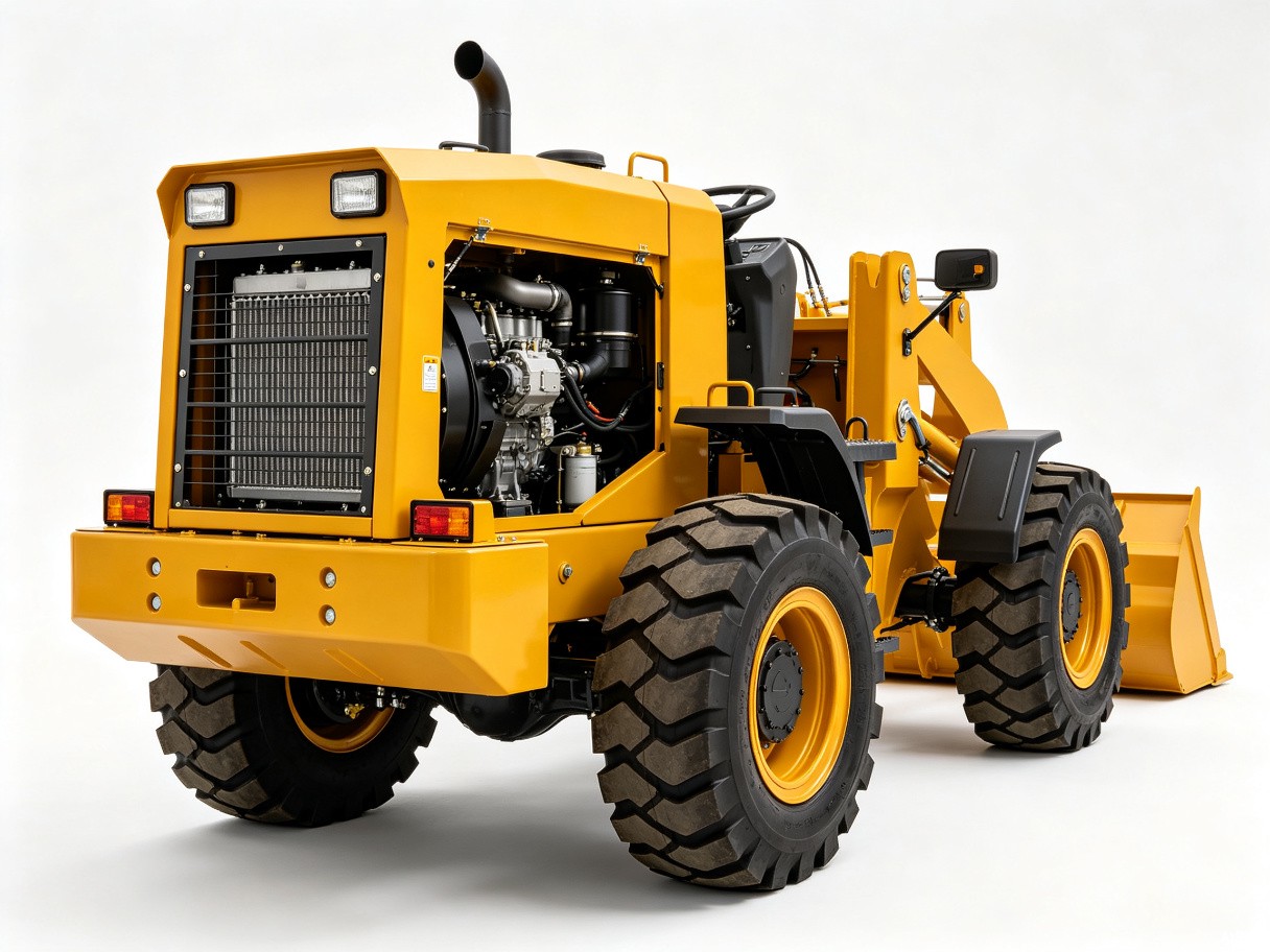 Low-Profile Compact Diesel Automatic Wheel Loader - Detail view 4