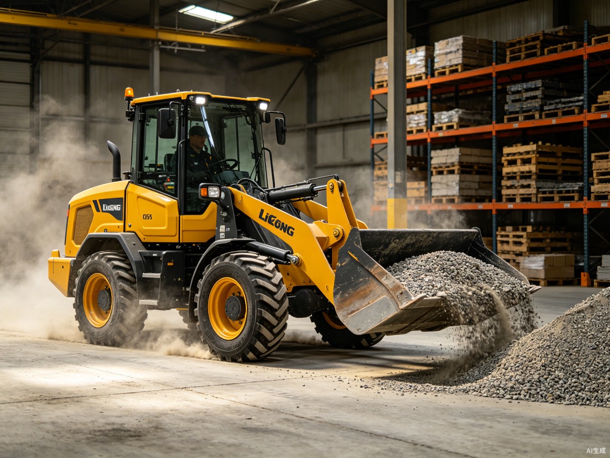 Low-Profile Compact Diesel Automatic Wheel Loader - Detail view 5