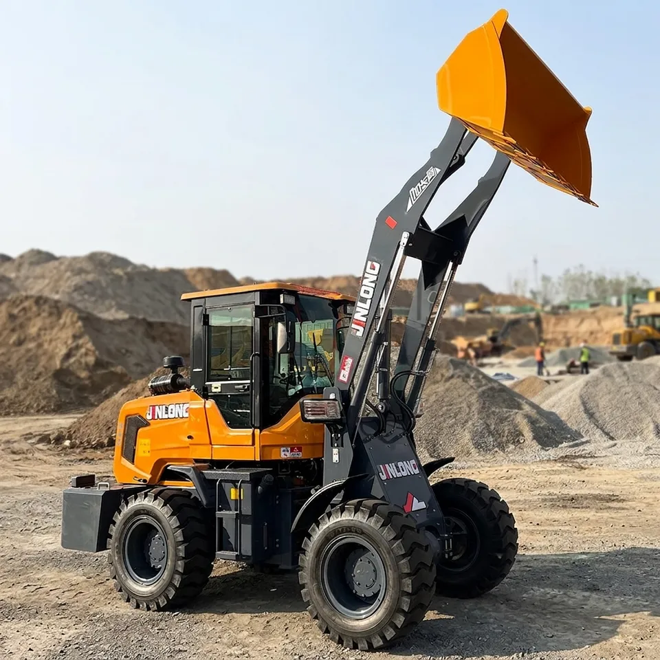 Low Profile 4x4 Diesel Wheel Loader Compact - Main product photo
