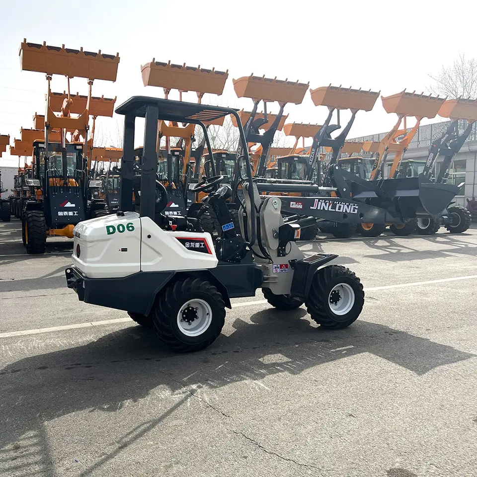 Mini Battery-Powered Electric Loader 2Ton JLE906 Four-Wheel Drive - Detail view 4
