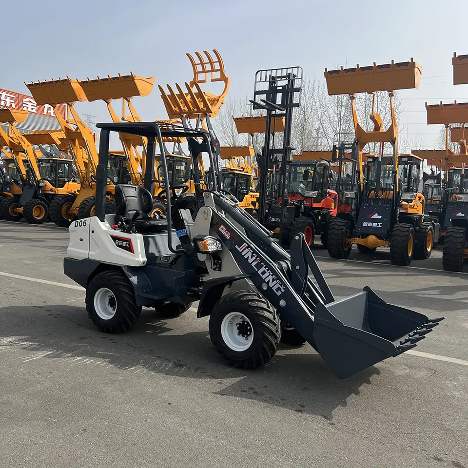 Mini Battery-Powered Electric Loader 2Ton JLE906 Four-Wheel Drive - Detail view 5