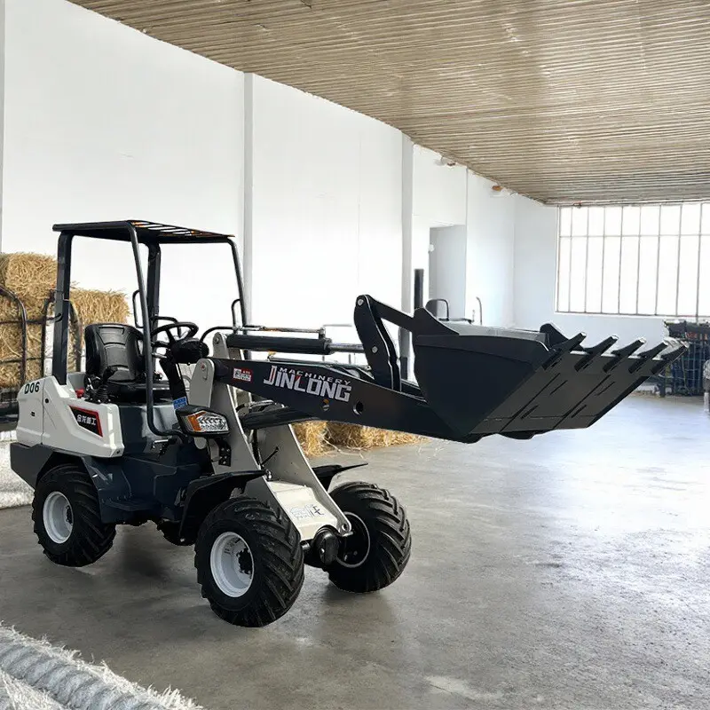 Mini Battery-Powered Electric Loader 2Ton JLE906 Four-Wheel Drive - Main product photo