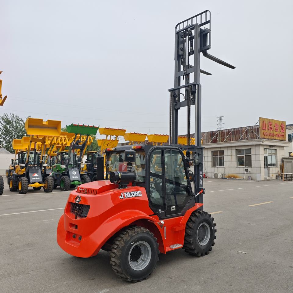 Certificado EPA/CE Carretilla elevadora todoterreno multifunción diésel 4WD de 3 a 5 toneladas - Main product photo
