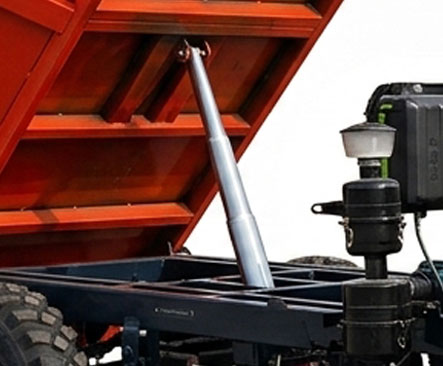 Açık Tip Yüksek-Düşük Hızlı Damperli Kargo Taşıma Mini Dizel Üç Tekerlekli - product detail image