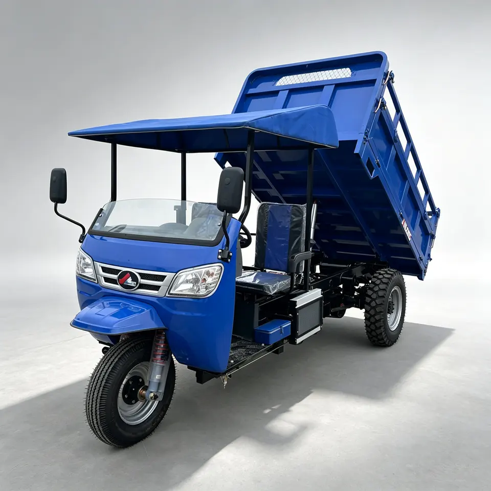 Single Cylinder Diesel Engine Motorized Tricycles - Main product photo